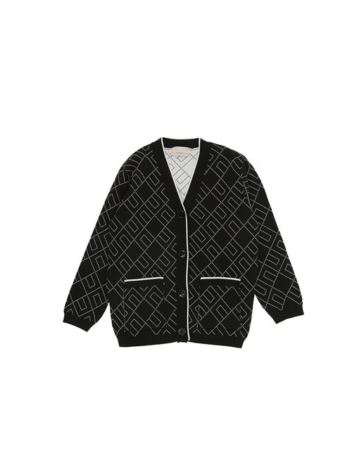 Cardigan, bambina, logato. ELISABETTA FRANCHI | EFMA182 C FL229D748
